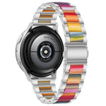 Dây đồng hồ kim loại nhựa Interbead, dành cho Galaxy Watch 4 Classic 42 / 46mm