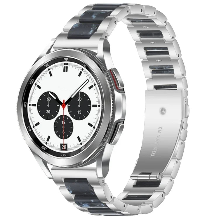 Dây đồng hồ kim loại nhựa Interbead, dành cho Galaxy Watch 4 Classic 42 / 46mm