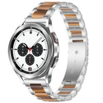 Dây đồng hồ kim loại nhựa Interbead, dành cho Galaxy Watch 4 Classic 42 / 46mm
