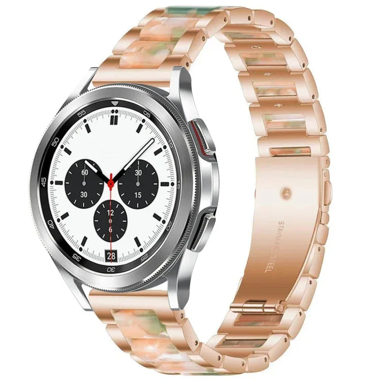 Dây đồng hồ kim loại nhựa Interbead, dành cho Galaxy Watch 4 Classic 42 / 46mm
