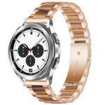 Dây đồng hồ kim loại nhựa Interbead, dành cho Galaxy Watch 4 Classic 42 / 46mm