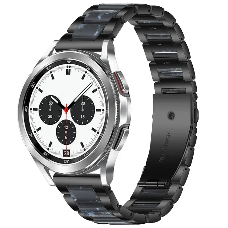 Dây đồng hồ kim loại nhựa Interbead, dành cho Galaxy Watch 4 Classic 42 / 46mm