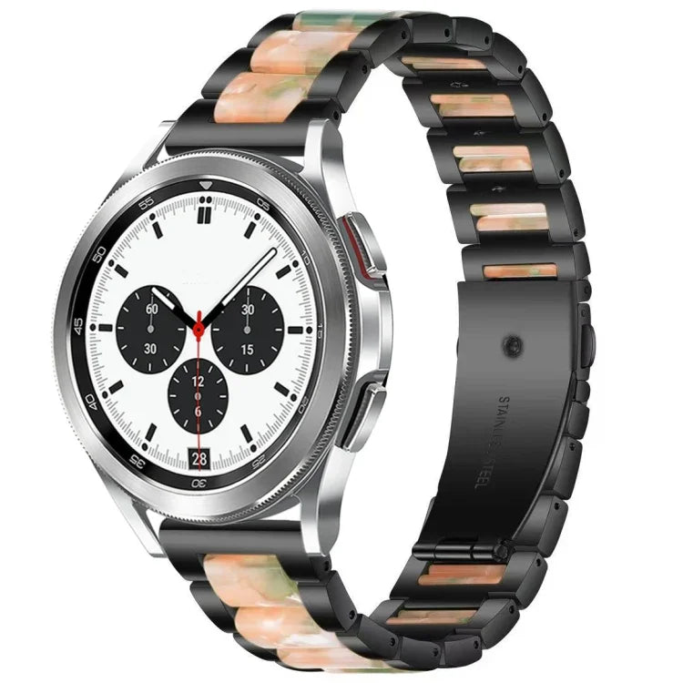 Dây đồng hồ kim loại nhựa Interbead, dành cho Galaxy Watch 4 Classic 42 / 46mm