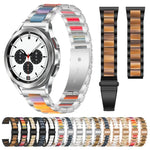 Dây đồng hồ kim loại nhựa Interbead, dành cho Galaxy Watch 4 Classic 42 / 46mm