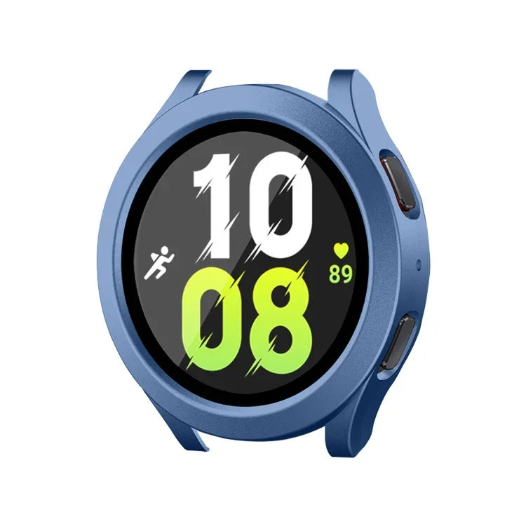Ốp bảo vệ toàn diện khung PC chống nước ENKAY Hat-Prince cho Samsung Galaxy Watch4/5 40mm + kính cường lực 9H