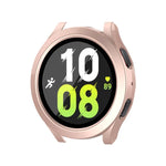 Ốp bảo vệ toàn diện khung PC chống nước ENKAY Hat-Prince cho Samsung Galaxy Watch4/5 44mm + kính cường lực 9H