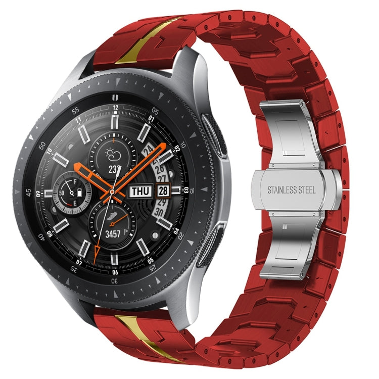 Dây đồng hồ kim loại thép không gỉ Armor, dành cho Samsung Galaxy watch3 45mm, Samsung Galaxy watch 46mm, Samsung Gear S3 Classic, Samsung Gear S3 Frontier