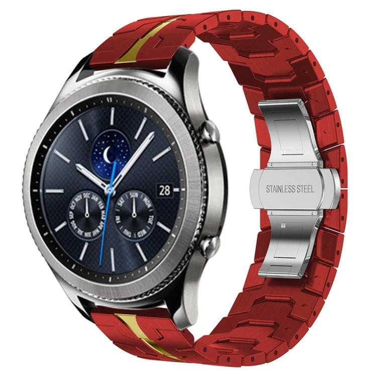 Dây đồng hồ kim loại thép không gỉ Armor, dành cho Samsung Galaxy watch3 45mm, Samsung Galaxy watch 46mm, Samsung Gear S3 Classic, Samsung Gear S3 Frontier