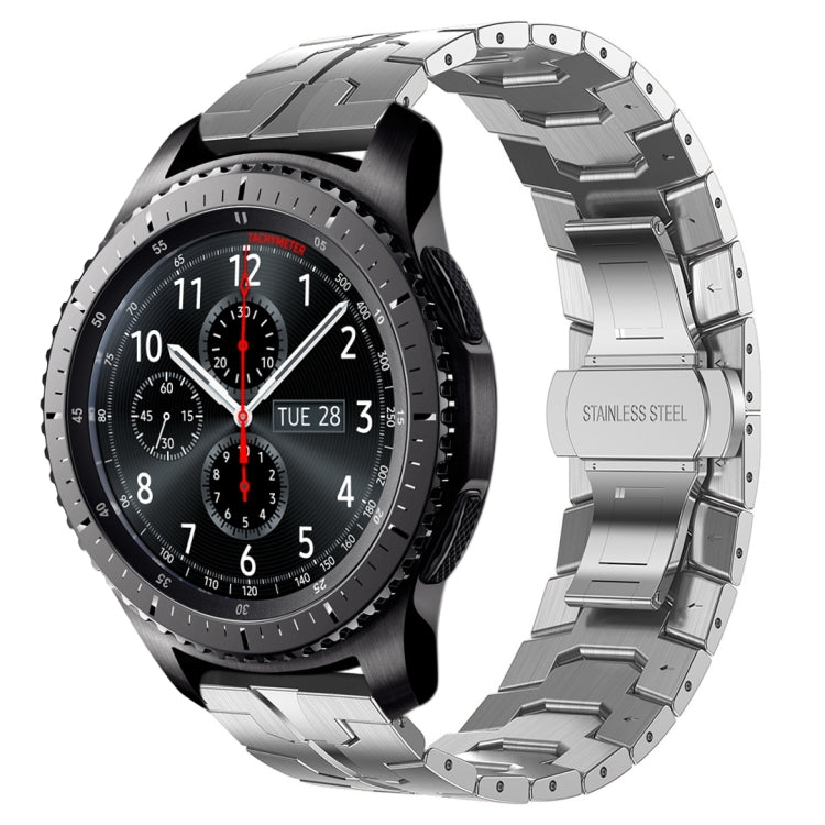 Dây đồng hồ kim loại thép không gỉ Armor, dành cho Samsung Galaxy watch3 45mm, Samsung Galaxy watch 46mm, Samsung Gear S3 Classic, Samsung Gear S3 Frontier