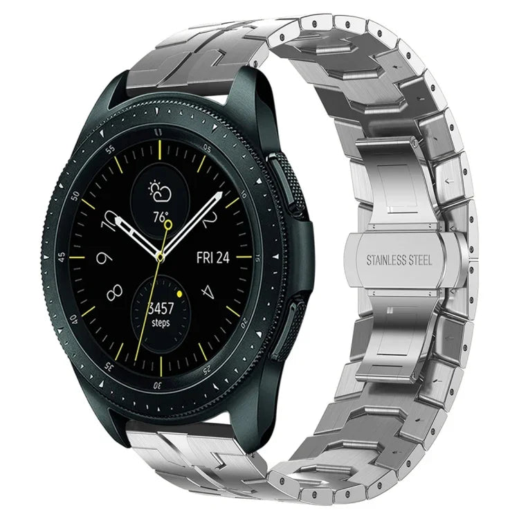 Dây đồng hồ kim loại thép không gỉ Armor, dành cho Samsung Galaxy Watch 42mm, Samsung Galaxy Watch3 41mm, Samsung Galaxy Gear Sport, Samsung Galaxy Watch Active, Samsung Galaxy Watch5 / Watch5 Pro, Samsung Galaxy Watch4 / Watch4 Classic