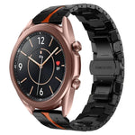 Armor Stainless Steel Metal Watch Band, For Samsung Galaxy watch 42mm, For Samsung Galaxy Watch3 41mm, For Samsung Galaxy Gear Sport, For Samsung Galaxy Watch Active, For Samsung Galaxy Watch5 / Watch5 Pro, For Samsung Galaxy Watch4 / Watch4 Classic