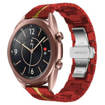 Armor Stainless Steel Metal Watch Band, For Samsung Galaxy watch 42mm, For Samsung Galaxy Watch3 41mm, For Samsung Galaxy Gear Sport, For Samsung Galaxy Watch Active, For Samsung Galaxy Watch5 / Watch5 Pro, For Samsung Galaxy Watch4 / Watch4 Classic