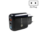 Sạc điện thoại PD04 PD20W + QC18W có đèn LED báo, phích cắm EU, phích cắm EU