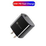 Sạc nhanh PD11 Mini cổng đơn PD3.0 USB-C / Type-C 20W cho dòng iPhone / iPad, phích cắm US, phích cắm US
