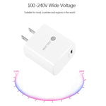 Sạc nhanh PD11 Mini cổng đơn PD3.0 USB-C / Type-C 20W cho dòng iPhone / iPad, phích cắm US, phích cắm US