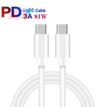 PD11 Single PD3.0 USB-C / Type-C 20W Fast Charger with 1m Type-C to Type-C Data Cable, US Plug, US Plug + Type-C to Type-C Cable