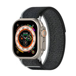 Dây đồng hồ nylon hai màu khóa dán, Dành cho Apple Watch Ultra 49mm, Dành cho Apple Watch Series 8&7 45mm/SE 2&6&SE&5&4 44mm, Dành cho Apple Watch Series 8&7 41mm/SE 2&6&SE&5&4 40mm