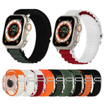 Dây đồng hồ nylon hai màu, Dành cho Apple Watch Ultra 49mm, Dành cho Apple Watch Series 8&7 45mm/SE 2&6&SE&5&4 44mm, Dành cho Apple Watch Series 8&7 41mm/SE 2&6&SE&5&4 40mm