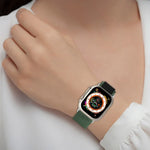 Dây đồng hồ nylon hai màu, Dành cho Apple Watch Ultra 49mm, Dành cho Apple Watch Series 8&7 45mm/SE 2&6&SE&5&4 44mm, Dành cho Apple Watch Series 8&7 41mm/SE 2&6&SE&5&4 40mm