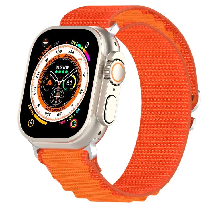 Dây đồng hồ nylon hai màu, Dành cho Apple Watch Ultra 49mm, Dành cho Apple Watch Series 8&7 45mm/SE 2&6&SE&5&4 44mm, Dành cho Apple Watch Series 8&7 41mm/SE 2&6&SE&5&4 40mm