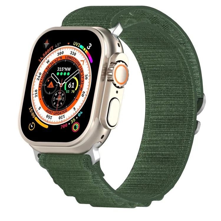 Dây đồng hồ nylon hai màu, Dành cho Apple Watch Ultra 49mm, Dành cho Apple Watch Series 8&7 45mm/SE 2&6&SE&5&4 44mm, Dành cho Apple Watch Series 8&7 41mm/SE 2&6&SE&5&4 40mm
