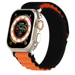 Dây đồng hồ nylon hai màu, Dành cho Apple Watch Ultra 49mm, Dành cho Apple Watch Series 8&7 45mm/SE 2&6&SE&5&4 44mm, Dành cho Apple Watch Series 8&7 41mm/SE 2&6&SE&5&4 40mm