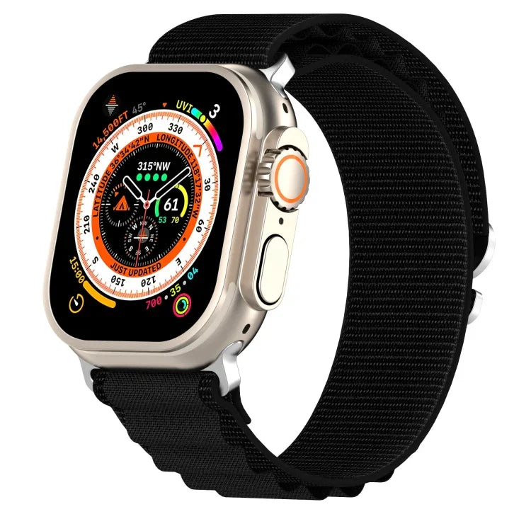 Dây đồng hồ nylon hai màu, Dành cho Apple Watch Ultra 49mm, Dành cho Apple Watch Series 8&7 45mm/SE 2&6&SE&5&4 44mm, Dành cho Apple Watch Series 8&7 41mm/SE 2&6&SE&5&4 40mm