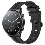 22mm Concave Striped Slicone Watch Band, For Xiaomi Watch S2 42mm, For Xiaomi Watch S2 46mm, For Xiaomi MI Watch S1, For Xiaomi MI Watch S1 Pro