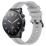 22mm Concave Striped Slicone Watch Band, For Xiaomi Watch S2 42mm, For Xiaomi Watch S2 46mm, For Xiaomi MI Watch S1, For Xiaomi MI Watch S1 Pro
