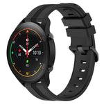 22mm Concave Striped Slicone Watch Band, For Xiaomi Watch S2 42mm, For Xiaomi Watch S2 46mm, For Xiaomi MI Watch S1, For Xiaomi MI Watch S1 Pro