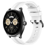 22mm Concave Striped Slicone Watch Band, For Huawei Watch GT3 Pro 46mm, For Huawei Watch Buds, For Huawei Watch 3 Pro New, For Huawei Watch GT3 46mm