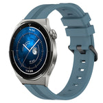 20mm Concave Striped Slicone Watch Band, For Huawei Watch GT3 Pro 43mm, For Huawei Watch GT3 42mm, For Huawei Watch GT2 42mm, For Huawei Watch 2