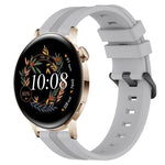 20mm Concave Striped Slicone Watch Band, For Huawei Watch GT3 Pro 43mm, For Huawei Watch GT3 42mm, For Huawei Watch GT2 42mm, For Huawei Watch 2