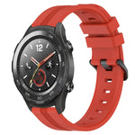 20mm Concave Striped Slicone Watch Band, For Huawei Watch GT3 Pro 43mm, For Huawei Watch GT3 42mm, For Huawei Watch GT2 42mm, For Huawei Watch 2