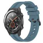 20mm Concave Striped Slicone Watch Band, For Huawei Watch GT3 Pro 43mm, For Huawei Watch GT3 42mm, For Huawei Watch GT2 42mm, For Huawei Watch 2