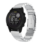 22mm Tortoise Shell Stainless Steel Watch Band, For Garmin Fenix 7, For Garmin Fenix 7 Solar, For Garmin Fenix 7 Sapphire Solar, For Garmin EPIX Gen 2, For Garmin Approach S62, For Garmin Fenix 6 GPS, For Garmin Fenix 6 Pro GPS                         ...