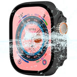 Ốp khung PC chống nước phủ toàn bộ ENKAY kiểu mũ hoàng tử cho Apple Watch Ultra 3 / 2 / 1 49mm kèm kính cường lực 9H