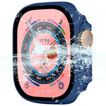 Ốp khung PC chống nước phủ toàn bộ ENKAY kiểu mũ hoàng tử cho Apple Watch Ultra 3 / 2 / 1 49mm kèm kính cường lực 9H