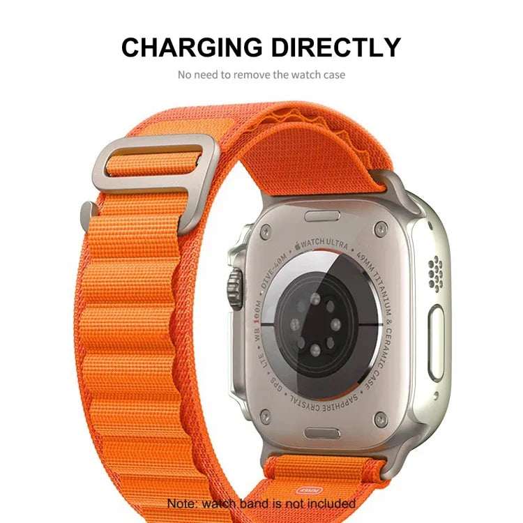 Ốp khung PC chống nước phủ toàn bộ ENKAY kiểu mũ hoàng tử cho Apple Watch Ultra 3 / 2 / 1 49mm kèm kính cường lực 9H