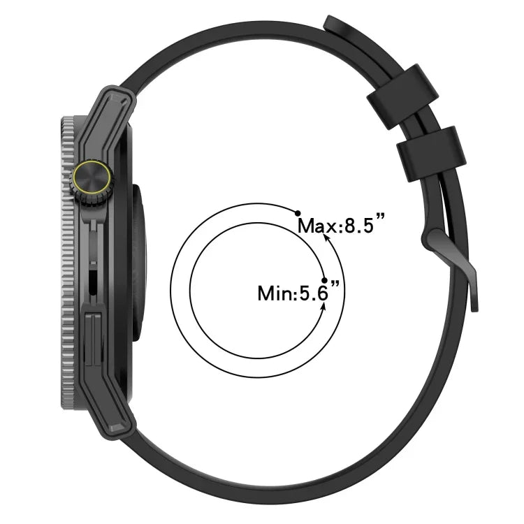 Dây đồng hồ silicone hai màu dọc 22mm, dành cho Samsung Galaxy Watch3 45mm, Samsung Galaxy Watch 46mm, Samsung Gear S3 Classic, Samsung Gear S3 Frontier