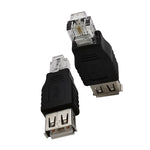 Bộ chuyển đổi JUNSUNMAY USB cái sang đực RJ11 6P2C