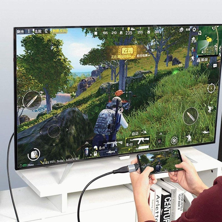 Bộ chuyển đổi USB Type-C sang HDMI 4K cho máy tính bảng, điện thoại, laptop 60HZ 1080P
