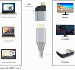 Bộ chuyển đổi USB Type-C sang HDMI 4K cho máy tính bảng, điện thoại, laptop 60HZ 1080P