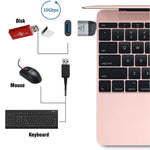 Bộ chuyển đổi USB 3.0 Type A cái sang USB 3.1 Type C đực OTG dữ liệu 10Gbps cho laptop & điện thoại