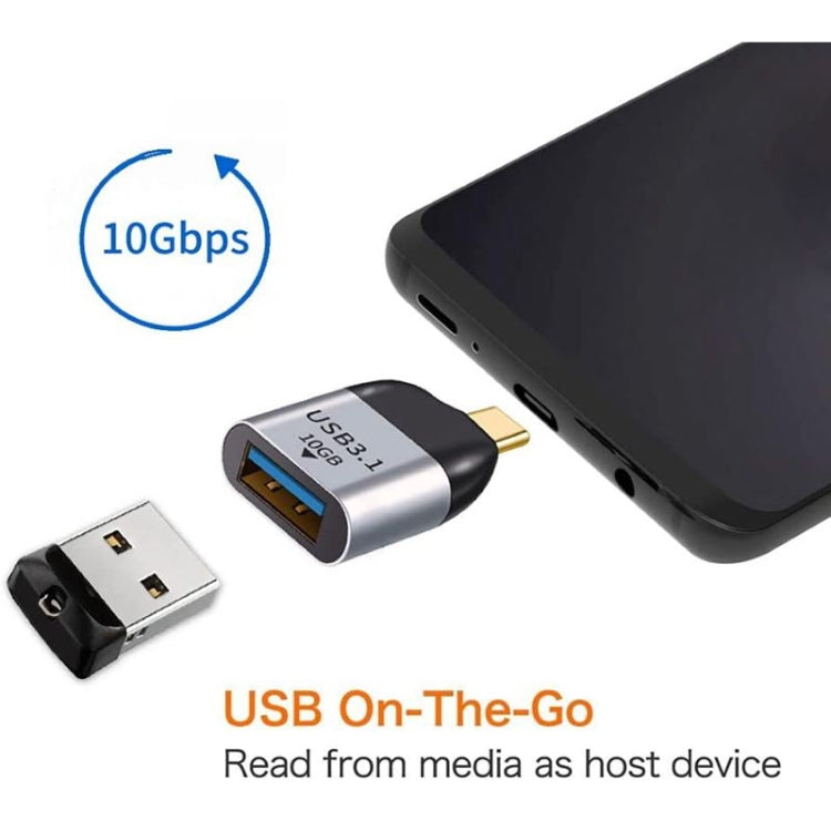 Bộ chuyển đổi USB 3.0 Type A cái sang USB 3.1 Type C đực OTG dữ liệu 10Gbps cho laptop & điện thoại