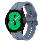 20mm Loop Silicone Watch Band, For Samsung Galaxy Watch4 44mm, For Samsung Galaxy Watch4 40mm, For Samsung  Galaxy Watch 4 Classic 42mm, For Samsung  Galaxy Watch 4 Classic 46mm