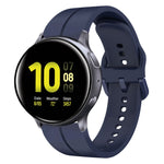 20mm Loop Silicone Watch Band, For Samsung Galaxy Watch Active 2 40mm, For Samsung Galaxy Watch Active 2 44mm, For Samsung Galaxy Watch 42mm, For Samsung Galaxy Watch 6 44mm