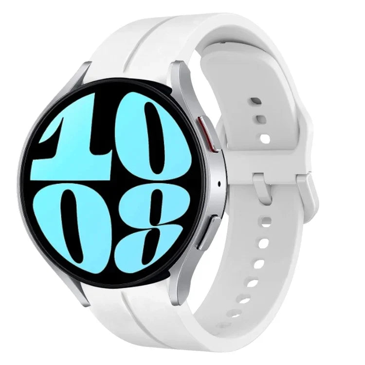 Dây đồng hồ silicone vòng 20mm, Dành cho Samsung Galaxy Watch 6 40mm, Dành cho Samsung Galaxy Watch 6 Classic 43mm