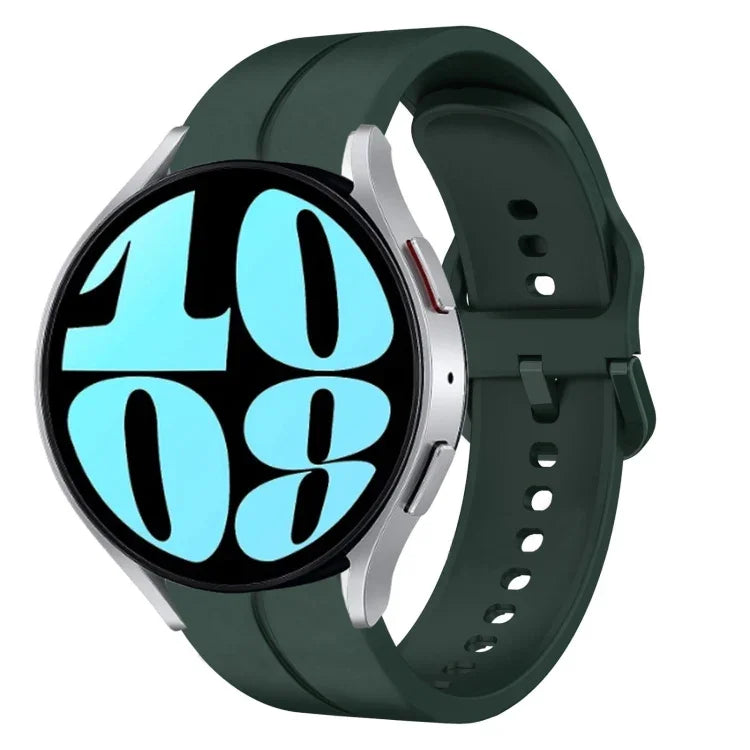 Dây đồng hồ silicone vòng 20mm, Dành cho Samsung Galaxy Watch 6 40mm, Dành cho Samsung Galaxy Watch 6 Classic 43mm