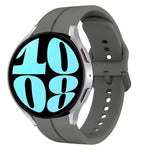 Dây đồng hồ silicone vòng 20mm, Dành cho Samsung Galaxy Watch 6 40mm, Dành cho Samsung Galaxy Watch 6 Classic 43mm
